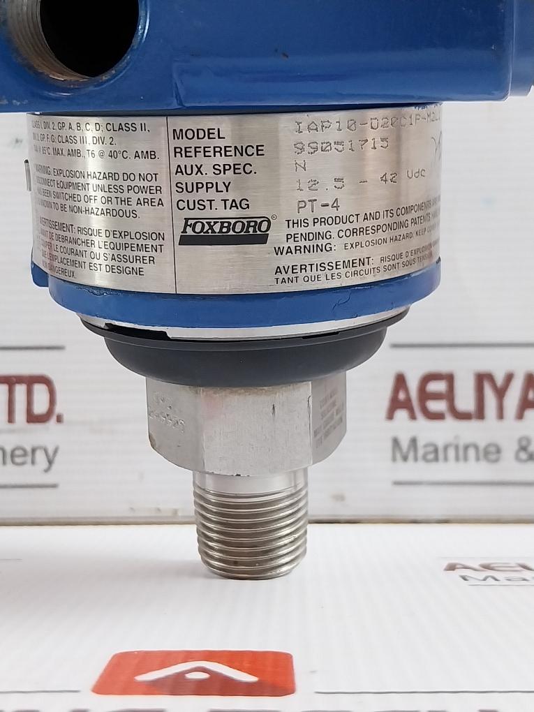 Pressure-Transmitter-12-5-42-Vdc-Iap10-d20C1F-m2L1-Foxboro-209373-12