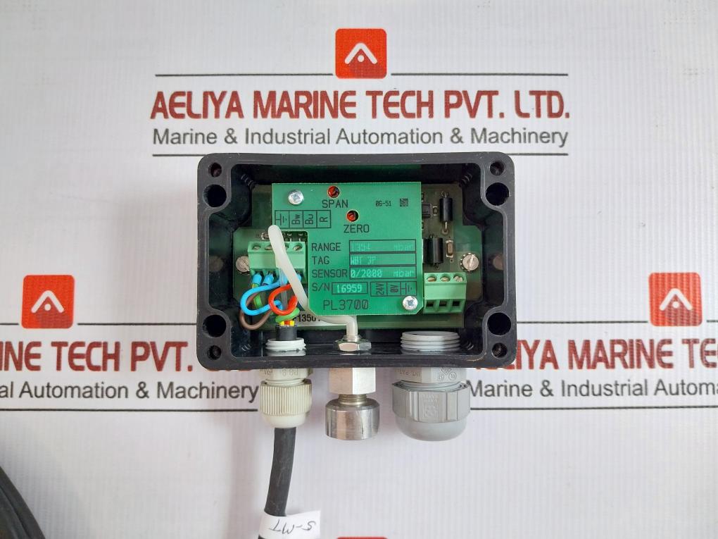 Pressure And Level Transmitter Pl 3700 Enraf Marine 1354 Mbar 5-meter