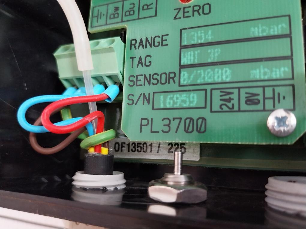 Pressure And Level Transmitter Pl 3700 Enraf Marine 1354 Mbar 5-meter