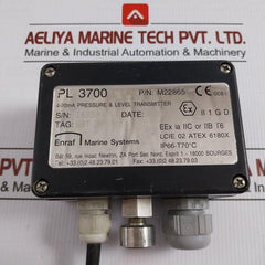 Pressure And Level Transmitter Pl 3700 Enraf Marine 1354 Mbar 5-meter