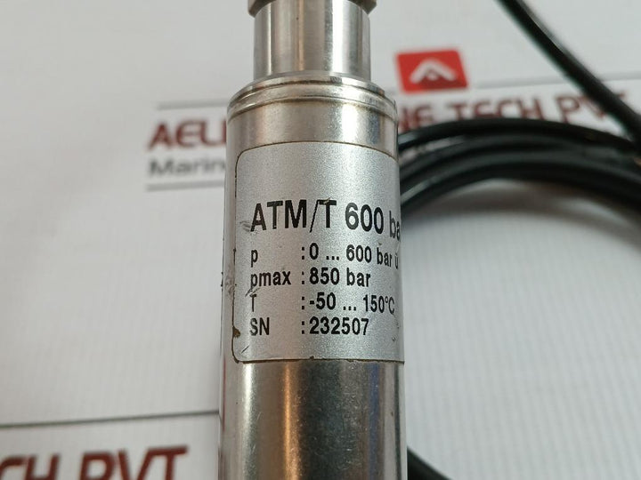 Pressure And Temperature Transmitter Atm/T 600 Bar U Sts 850Bar 2M