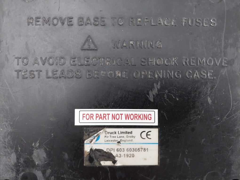 Pressure Calibrator Dpi 603 Druck 9-15Vdc