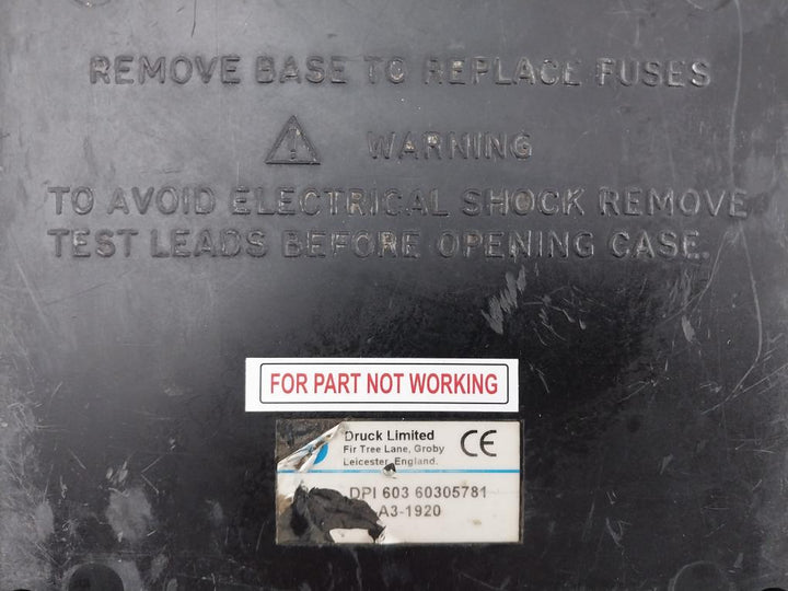 Pressure Calibrator Dpi 603 Druck 9-15Vdc