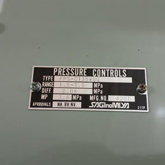 Pressure Control Fps-c135Wuq Saginomiya