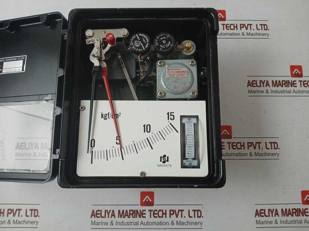 Pressure Controller 0-15 Kgf/Cm2 0.1-20 Min Nakakita Seisakusho