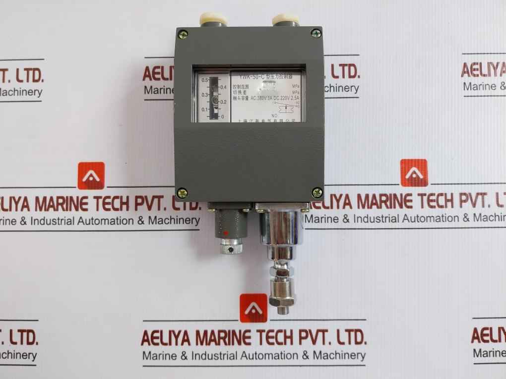 Pressure Controller Ywk-50-c Shanghai Jiangxin Electric 0-0.5 Mpa