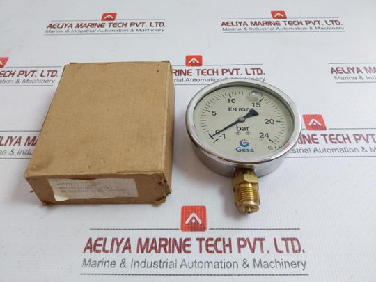 Pressure Gauge -1 To 24 Bar Gesa
