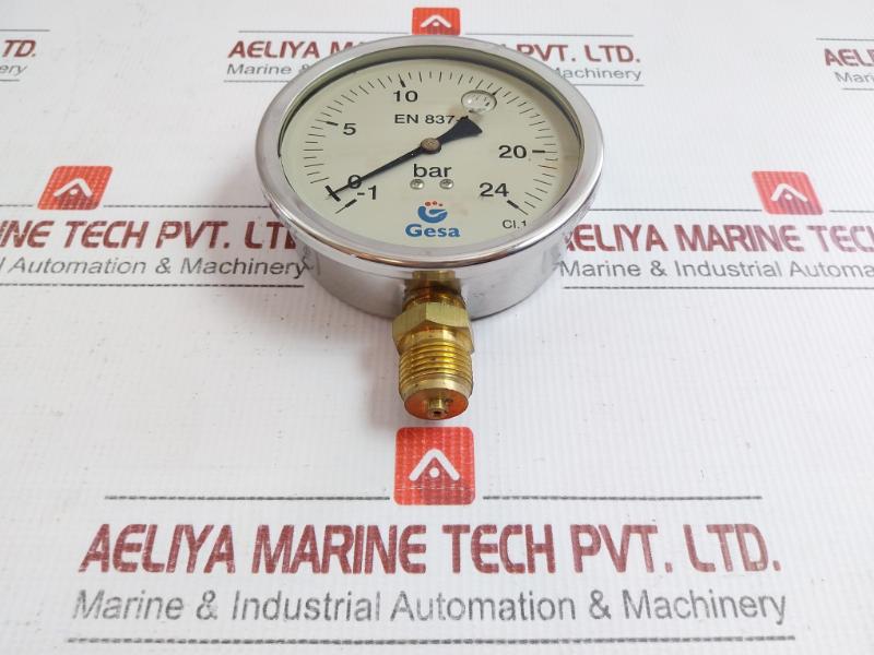 Pressure Gauge -1 To 24 Bar Gesa