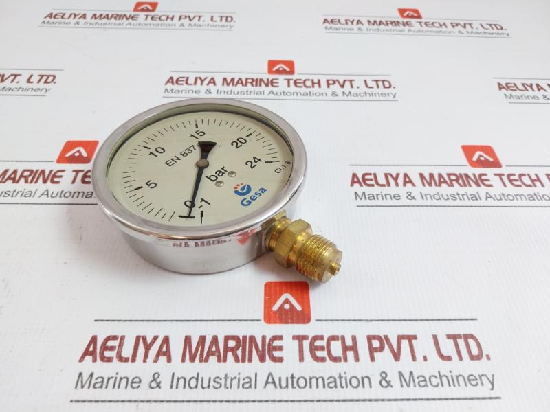 Pressure Gauge -1 To 24 Bar Gesa