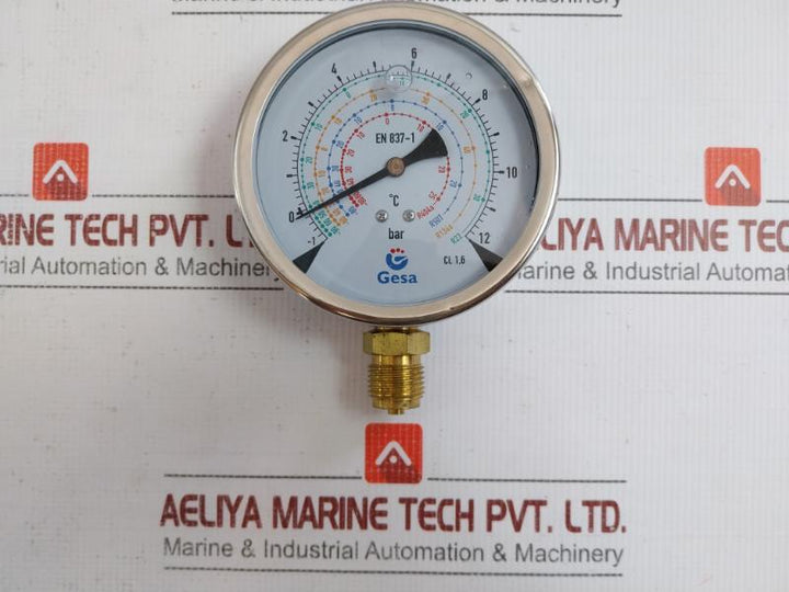 Pressure Gauge -1 To 24 Bar Gesa -90 TO 30˚C