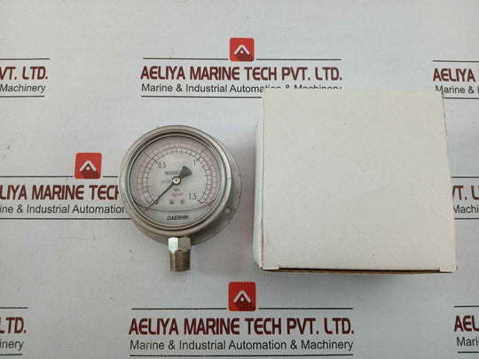 Pressure Gauge 0-15 Kgf/Cm2,0-1.5 Mpa Daeshin 390 Gm