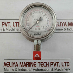 Pressure Gauge 0-15 Kgf/Cm2,0-1.5 Mpa Daeshin 390 Gm