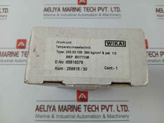 Pressure Gauge 0-280 Kg/Cm2 En 837-1 Wika