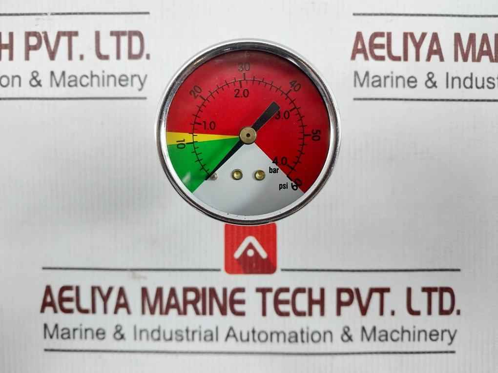 Pressure Gauge 0-4.0 Bar 0-60 Psi