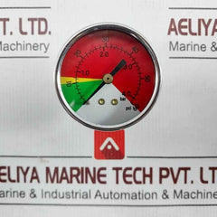 Pressure Gauge 0-4.0 Bar 0-60 Psi