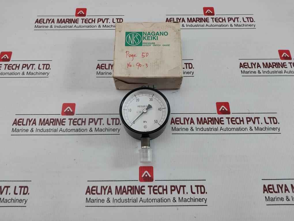 Pressure Gauge 0-50 Mpa Nagano Keiki Ac10-133