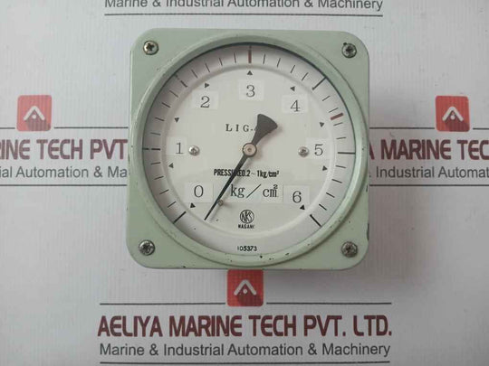 Pressure Gauge 0-6 Kg/Cm2 Nagano Keiki Seisakusho Lig-401