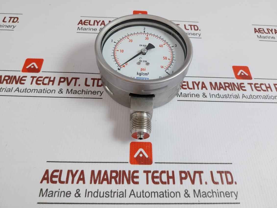 Pressure Gauge 0/4 Kg/Cm2 & Psi 230.20.100 Wika