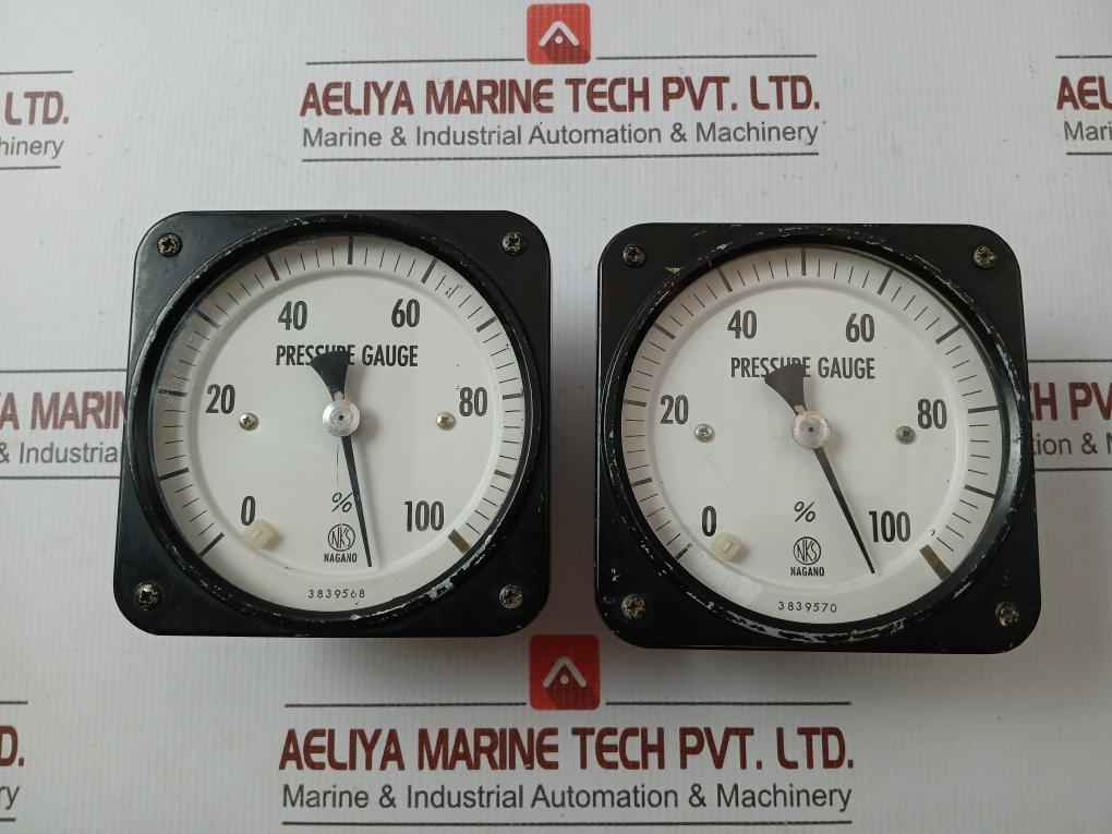 Pressure Gauge 0 To 100 Nagano Keiki