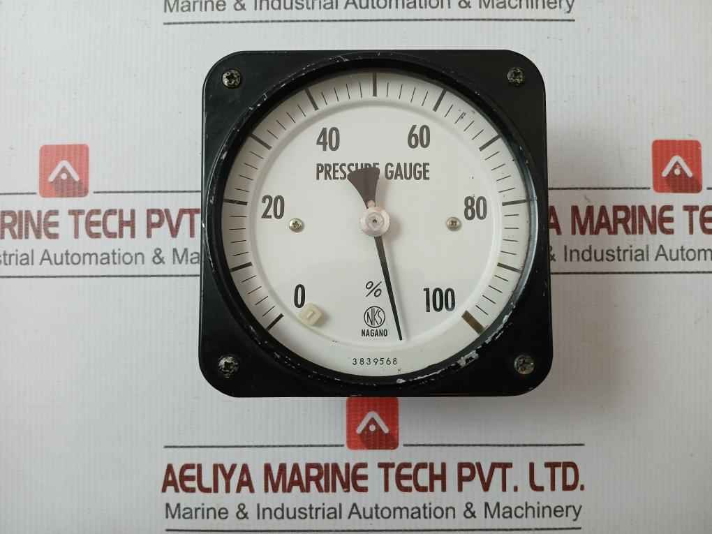 Pressure Gauge 0 To 100 Nagano Keiki