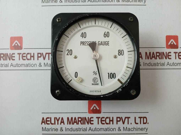 Pressure Gauge 0 To 100 Nagano Keiki
