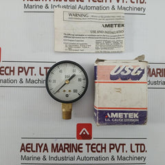Pressure Gauge 0 To 100 Psi 162988 Usg