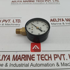Pressure Gauge 0 To 100 Psi 162988 Usg