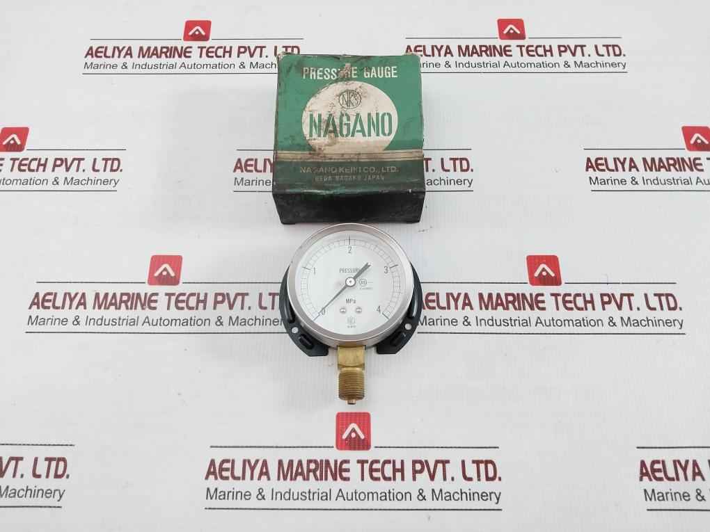 Pressure Gauge 0 To 4 Mpa Nagano Keiki Gs51-231