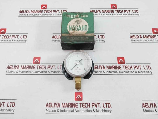 Pressure Gauge 0 To 4 Mpa Nagano Keiki Gs51-231