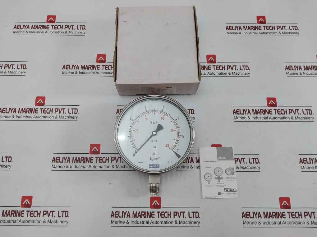 Pressure Gauge 230.20.160 Wika 0-100Psi