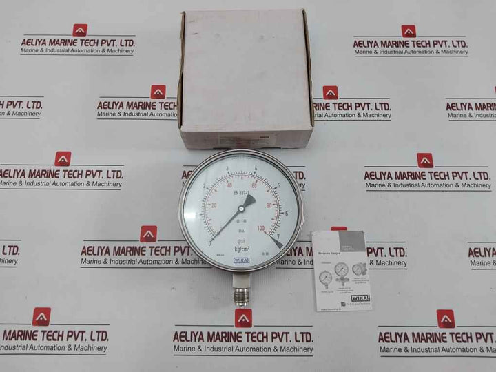 Pressure Gauge 230.20.160 Wika 0-100Psi