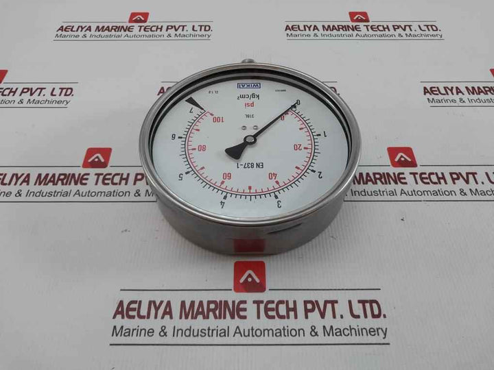 Pressure Gauge 230.20.160 Wika 0-100Psi