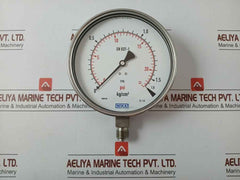 Pressure Gauge 232.50.160 Wika 0-23 Psi/1.6 Kg/Cm2