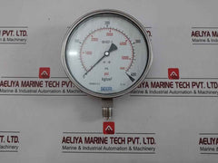 Pressure Gauge 232.50.160 Wika 400 Kg/Cm2 & Psi -40˚C … +70˚C