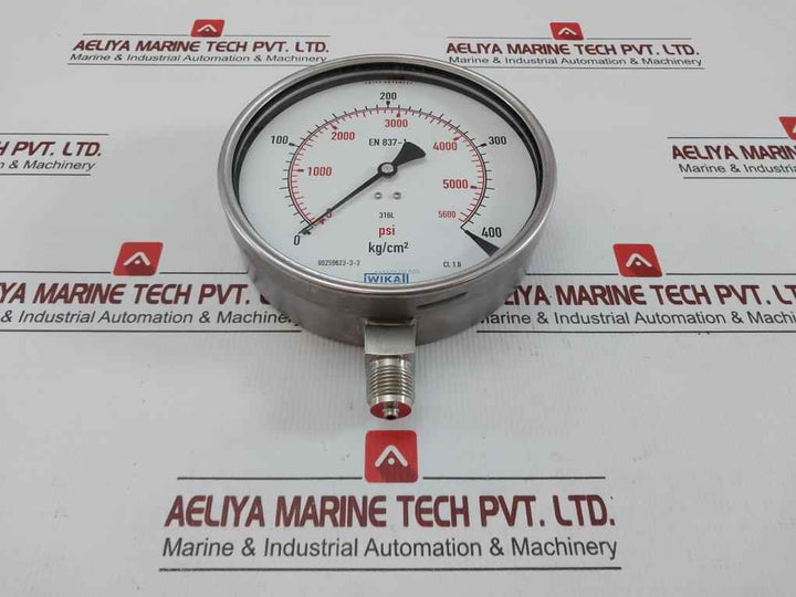 Pressure Gauge 232.50.160 Wika 400 Kg/Cm2 & Psi -40˚C … +70˚C