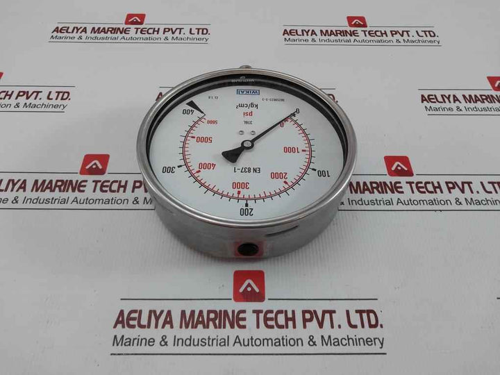 Pressure Gauge 232.50.160 Wika 400 Kg/Cm2 & Psi -40˚C … +70˚C