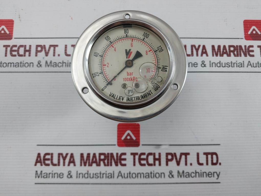 Pressure Gauge Brand Valley 0-160 Psi