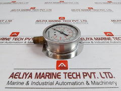 Pressure Gauge Grainger 0 To 160 Psi