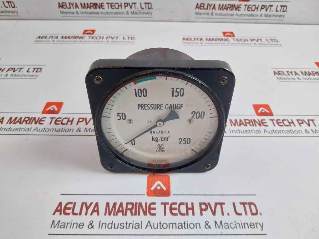 Pressure Gauge Nakakita 0 To 250 Kg/Cm2