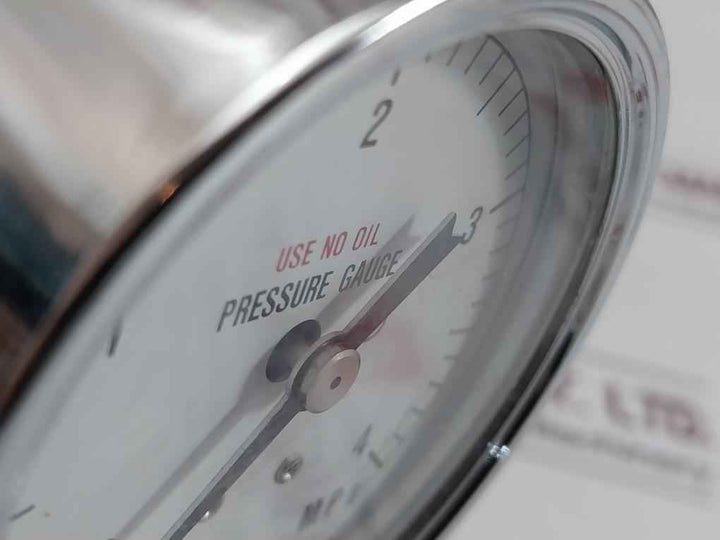 Pressure Gauge Nisshin 0 To 4 Mpa