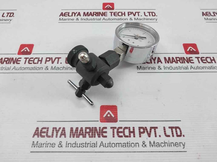 Pressure Gauge Nisshin 0 To 4 Mpa