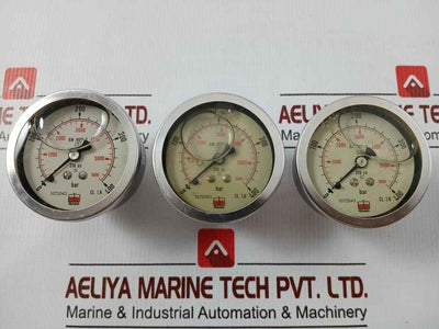 Pressure Gauge Rf60 Chgly 0 To 400Bar/Psi Framo