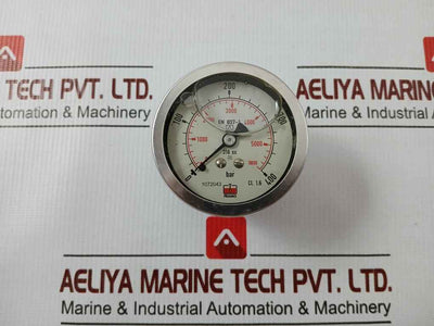 Pressure Gauge Rf60 Chgly 0 To 400Bar/Psi Framo