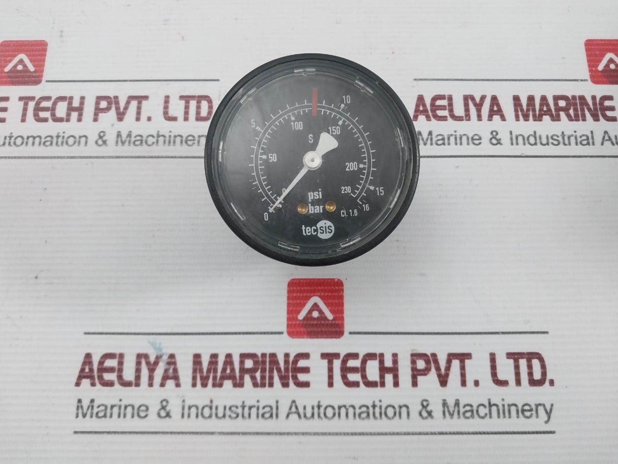 Pressure Gauge Tecsis 0 To 230 Psi