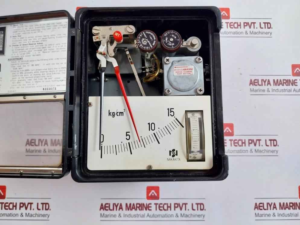 Pressure Indicating Controller Ns-ps-732 Nakakita Seisakusho 0-15 Kg/Cm2