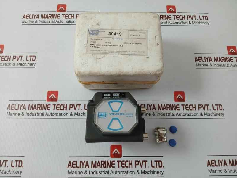Pressure Indicator 4.36.2 Vte-filter 39419