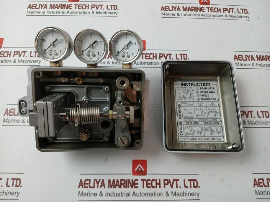 Pressure Positioner 0.2-1.0 Kgf/Cm2 Ns737S-d Nakakita Seisakusho