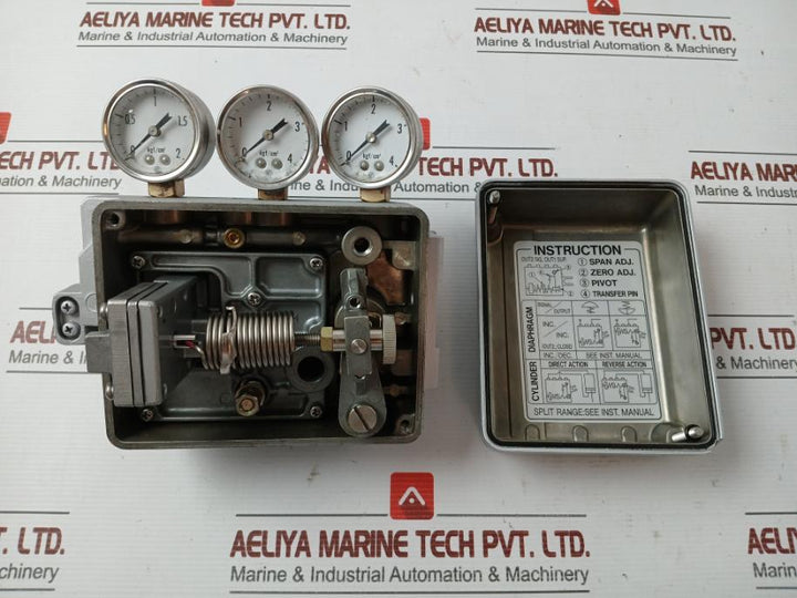 Pressure Positioner 0.2-1.0 Kgf/Cm2 Ns737S-d Nakakita Seisakusho