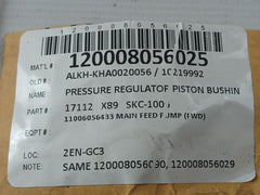 Pressure Regulator Piston Bushing 17112 X89 Skc-1006 50Gm