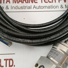 Pressure Sensor Cable Length 6 Meter Mbs 3350 Wartsila 0...10 Bar 9...32 Vd.C.
